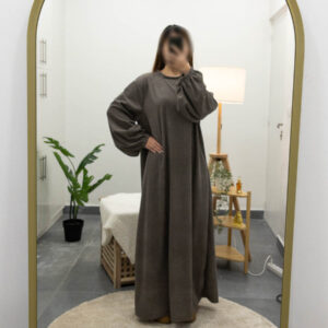 ribbed abaya dress khafaya boutique ribcord abaya dames winter