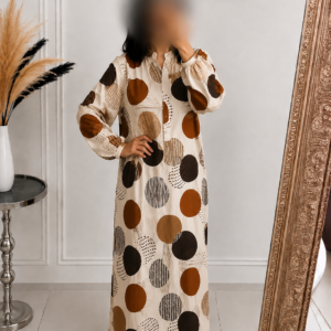 Abstract Flow Dress